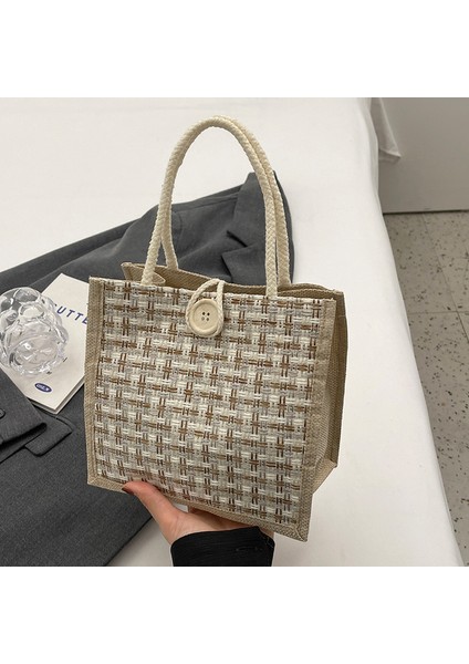 Kadınların Yeni Sonbahar ve Kış Çantaları, Çok Yönlü, Üst Düzey, Niş Çantalar, Modaya Uygun Kırmızı Hatıra Keten Çantalar (Yurt Dışından)