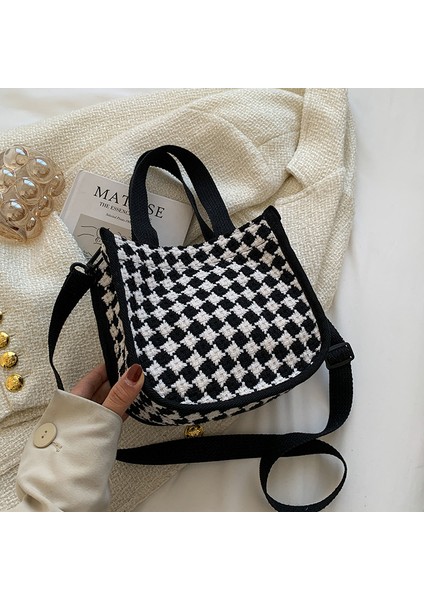 Japon Çok Yönlü Kanvas Çanta Kadın 2024 Yeni Kore Versiyonu Rahat Öğrenci Gezisi Tek Omuz Crossbody Çanta (Yurt Dışından)