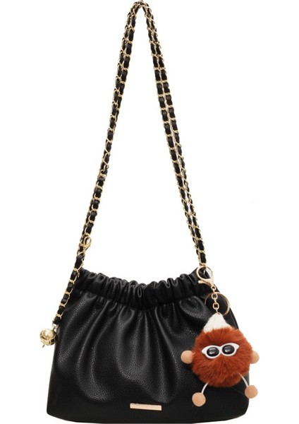 Üst Düzey Retro Çok Yönlü Kova Çantası, Modaya Uygun Niş Zincir Çanta, Kadın Sonbahar ve Kış Tek Omuz Çapraz Vücut Işe Gidip Gelme Çantası (Yurt Dışından) fiyatları