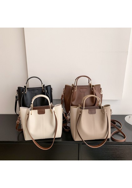 Büyük Kapasiteli Çanta Kadın Çantası 2024 Yeni Moda Moda Sonbahar ve Kış Geniş Bant Crossbody Çanta Omuz El Çantası (Yurt Dışından) fiyatları