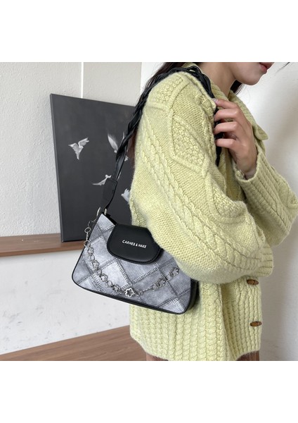 Kadınlar Için 2024 Yeni Stil Çantalar, Modaya Uygun ve Sade Omuz Çantaları, Modaya Uygun Gündelik Küçük Kare Çantalar, Niş Popüler Koltuk Altı Çantaları (Yurt Dışından) modelleri