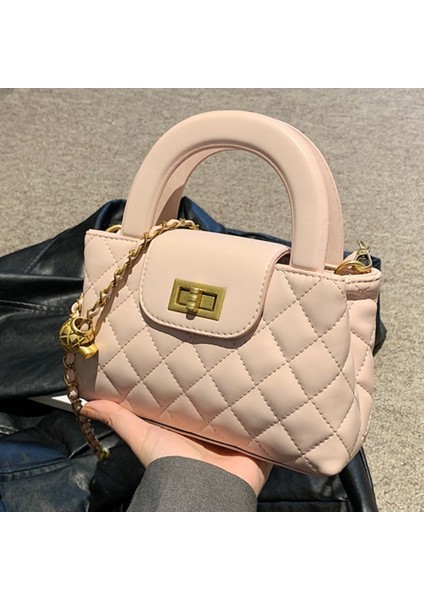 Kadınlar Için Fransız Niş Elmas Zincir Çanta 2024 Yeni Bahar ve Yaz Moda Çanta Banliyö Omuz Crossbody Küçük Çanta (Yurt Dışından) modelleri