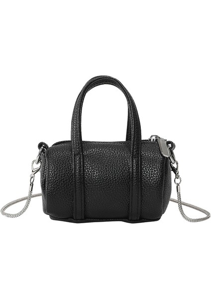 Bahar Sevimli Mini Çakıl Taşlı Çanta 2024 Yeni Kore Versiyonu Kadınlar Için Şık Zincir Moda Omuz Crossbody Çanta (Yurt Dışından)