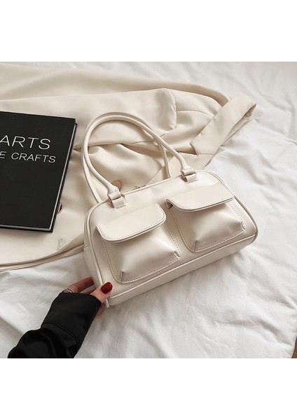 Bu Yılın Popüler Çantaları 2024 Yeni Moda Kadın Yaz ve Sonbahar Tüm Maç Taşınabilir Küçük Kare Çanta Kore Versiyonu Internet Ünlü Omuz Çantası (Yurt Dışından)