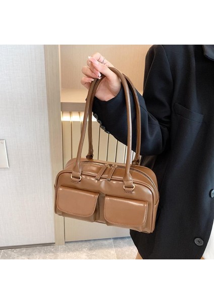 Bu Yılın Popüler Çantaları 2024 Yeni Moda Kadın Yaz ve Sonbahar Tüm Maç Taşınabilir Küçük Kare Çanta Kore Versiyonu Internet Ünlü Omuz Çantası (Yurt Dışından) modelleri