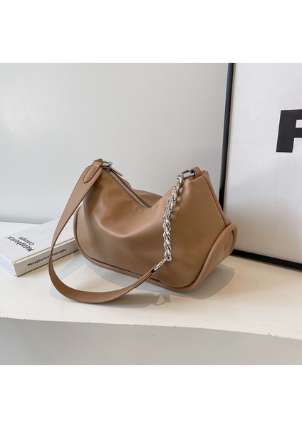 Kore Tarzı Moda Koltukaltı Çanta Kadın Çantası 2024 Yeni Basit Işe Gidiş Çantası Çok Yönlü Omuz Crossbody Çanta (Yurt Dışından)