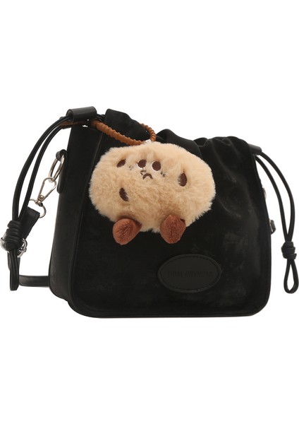 Çantalar Kore Üst Düzey Çok Yönlü Kova Çantası Ilkbahar ve Yaz 2024 Yeni Niş Tasarım Kadınlar Için Pilili Tek Omuz Crossbody Çanta (Yurt Dışından)