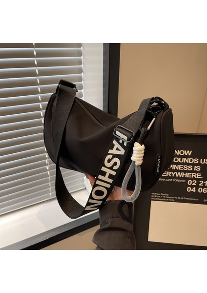 Su Geçirmez Oxford Kumaş Büyük Kapasiteli Çanta Crossbody Çanta Kadın Niş Yeni Çok Yönlü Gündelik Spor Tarzı Omuz Çantası Modaya Uygun (Yurt Dışından)