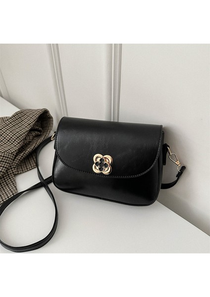 Niş Çanta Kızlar High-End 2023 Kış Yeni Stil Basit Moda Küçük Kare Çanta Yabancı Stil Omuzdan Askili Çanta Crossbody Çanta (Yurt Dışından)