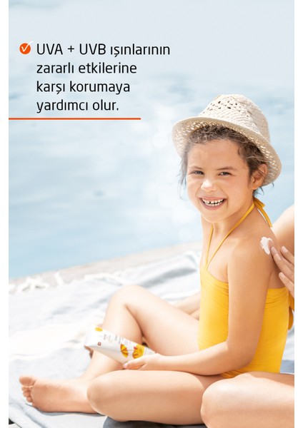 Bebek ve Çocuklar Için Yüksek Koruma Faktörlü Mineral Filtreli Güneş Losyonu Spf 30 150 ml