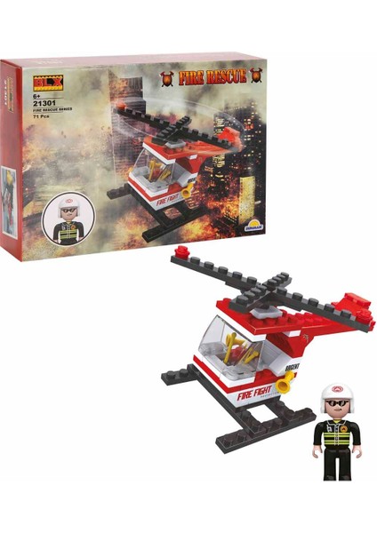 Blx Fire Rescue Itfaiye Helikopteri 21301