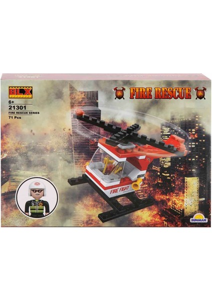 Blx Fire Rescue Itfaiye Helikopteri 21301