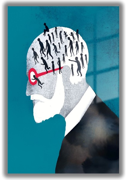 Temperli Cam Psikoloji Poliklinik Tablosu Sigmund Freud fiyatları