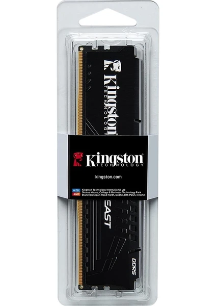 KINGSTON 16GB 5600MT/s DDR5 CL36 DIMM Beast Black EXPO Turkey KF556C36BBE-16TR - RAM