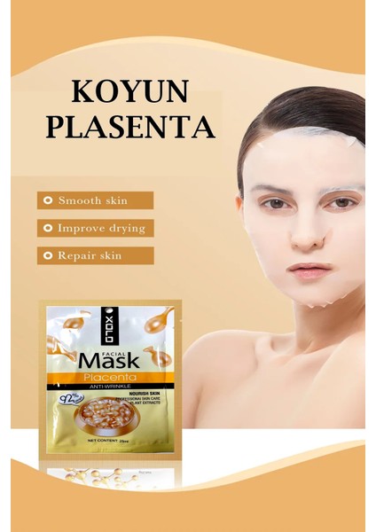 Koyun Plasenta Yüz Maskesi Sheep Placenta Face Mask XL1790