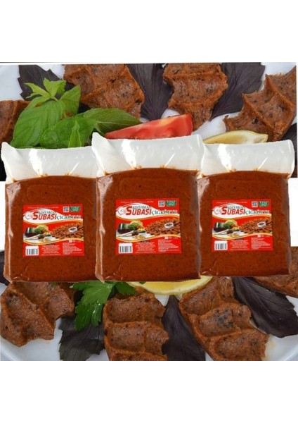 Vakumlu Çiğköfte 1 kg x 3