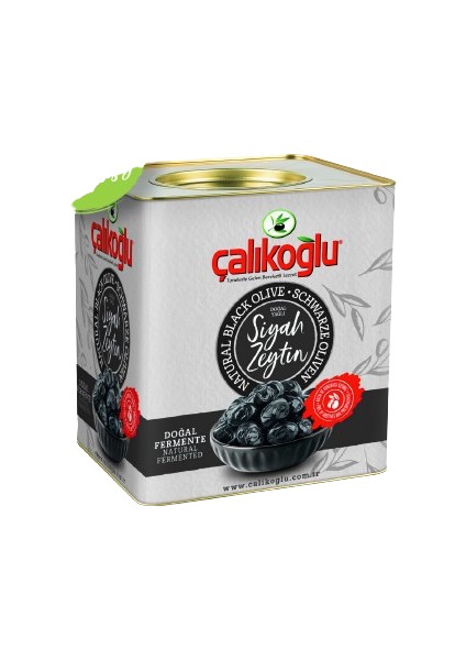 Doğal Gemlik Özel Özel Yağlı Siyah Zeytin 10 kg (231-260) L