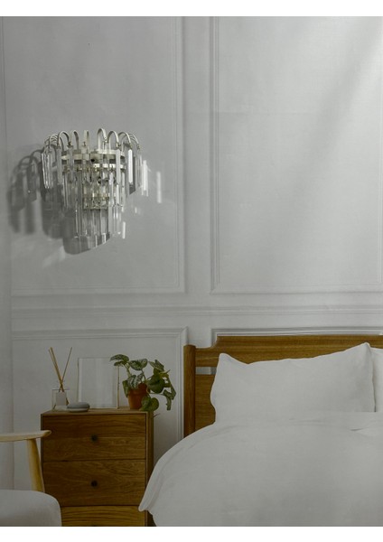 Pilli Modern Dekoratif Duvar Aydınlatması Aplik Gece Lambası Beyaz (Beyaz) fiyatları