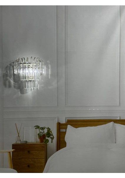 Pilli Modern Dekoratif Duvar Aydınlatması Aplik Gece Lambası Beyaz (Beyaz) fırsatları