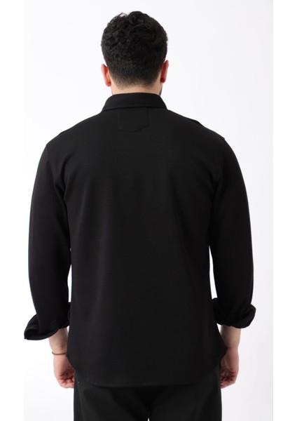 Çift Cep Kapaklı Örme Gömlek Xc U16805_40335 indirimleri