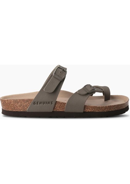 Kadın Terlik Dublın G104377 Genuins Vegan Stone