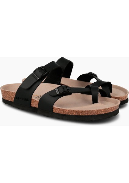 Kadın Terlik Dublın G104379 Genuins Vegan Black fiyatları