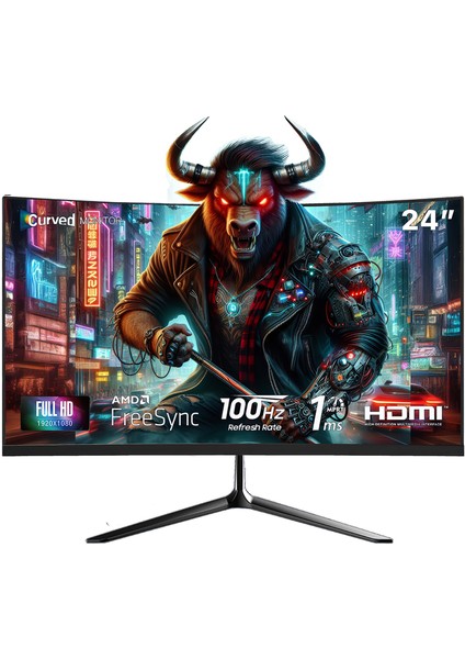 E-Vix Artemis I3-10100F 16GB 256GB M.2 Nvme Rtx 3060 12GB 24" Oyuncu Masaüstü Bilgisayarı