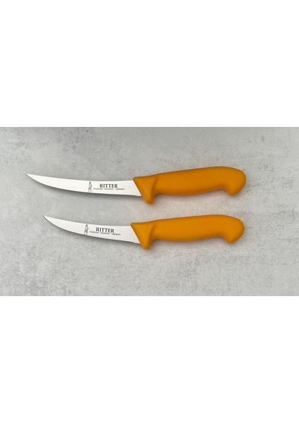 Rıtter Yağ Sıyırma Bıçağı 13-15 cm Sarı 2'li