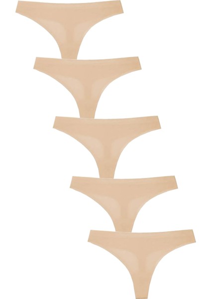 5li Kadın Tanga Iz Yapmaz Lazer Kesim String Ağ Dikişsiz fiyatları