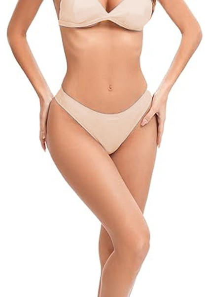 5li Kadın Tanga Iz Yapmaz Lazer Kesim String Ağ Dikişsiz modelleri