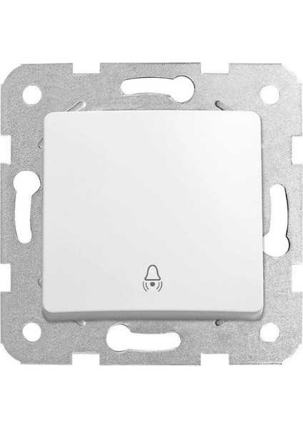 Linnera Zil Anahtarı Beyaz (Çerçeve Dahil) 90440006 (8 Adet) fiyatları