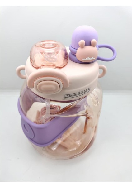 Vagon Lıfe Policarbon 1000 ml Matara pembe-Mor VGN6278