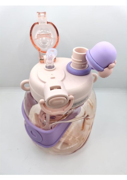 Vagon Lıfe Policarbon 1000 ml Matara pembe-Mor VGN6278 fiyatları