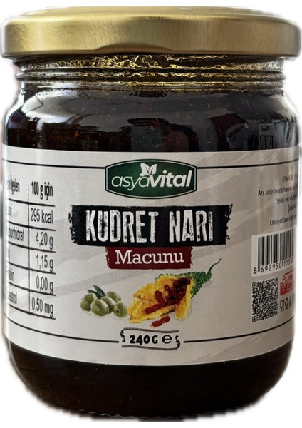 Asya Vital Kudret Narı Macunu 240 Gr.