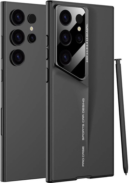 Galaxy S23 Ultra Uyumlu Kılıf Kamera Korumalı Spor Tasarım Ince Sert Rubber Procase Kapak