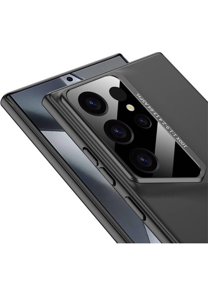 Galaxy S23 Ultra Uyumlu Kılıf Kamera Korumalı Spor Tasarım Ince Sert Rubber Procase Kapak