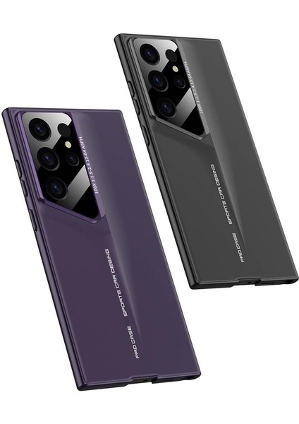 Galaxy S23 Ultra Uyumlu Kılıf Kamera Korumalı Spor Tasarım Ince Sert Rubber Procase Kapak