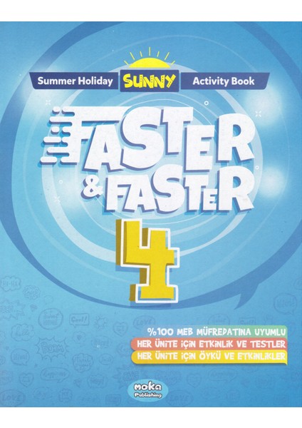 Faster Faster 4. Sınıf İngilizce Tatil Kitabı