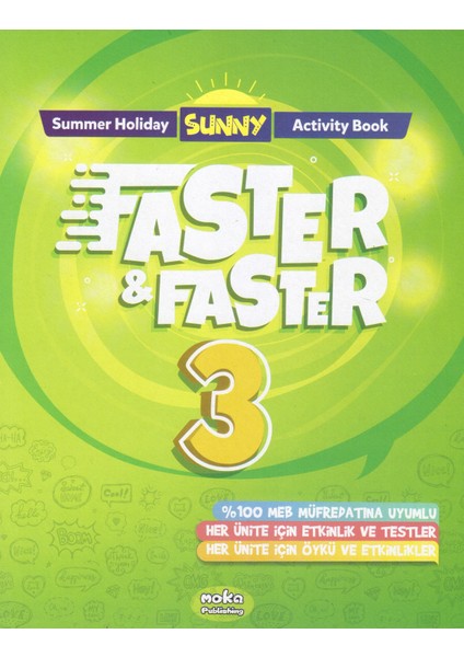 Faster Faster 3. Sınıf İngilizce Tatil Kitabı