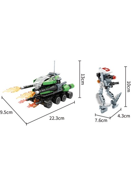 War Tank ve Robot Oyun Seti 22611