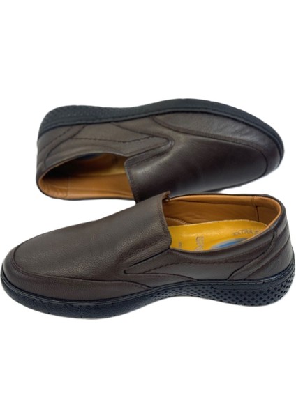 Kafkaslar Tam Ortopedik Dikişli Lastikli Diabet Deri Baba Erkek Ayakkabı fırsatları