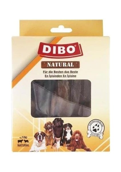 Köpekler Için Kuzu Kelle Derisi Naturel 100 gr