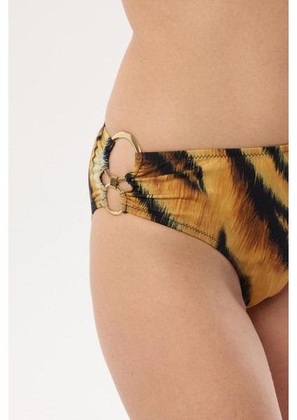 4600 Kaplan Desenli Straplez Bikini Takımı fırsatları