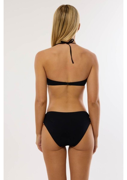 4600 Gold Yaldız Desenli Straplez Bikini Takımı fiyatları