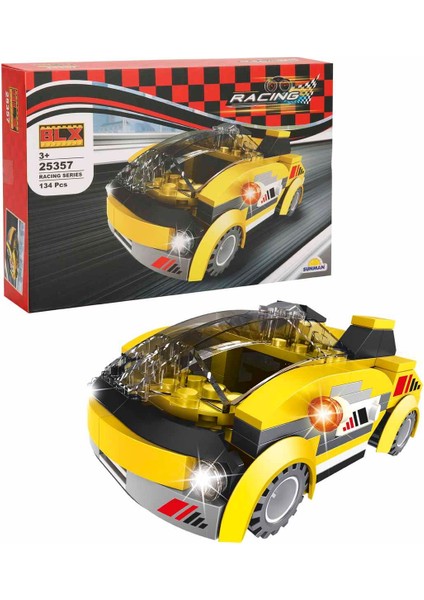 Blx Racing Sarı Yarış Arabası 25357