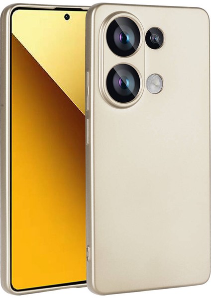 Xiaomi Poco M6 Pro 4g Kılıf Premier Silikon Kapak Gold