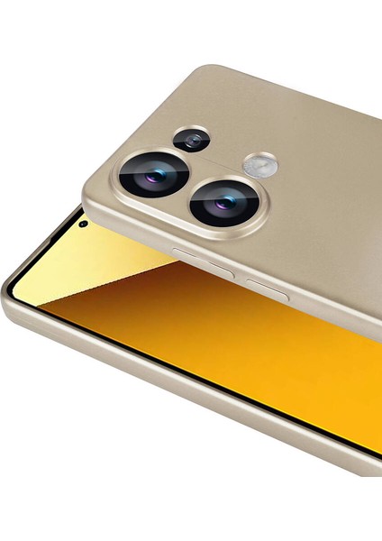 Xiaomi Poco M6 Pro 4g Kılıf Premier Silikon Kapak Gold