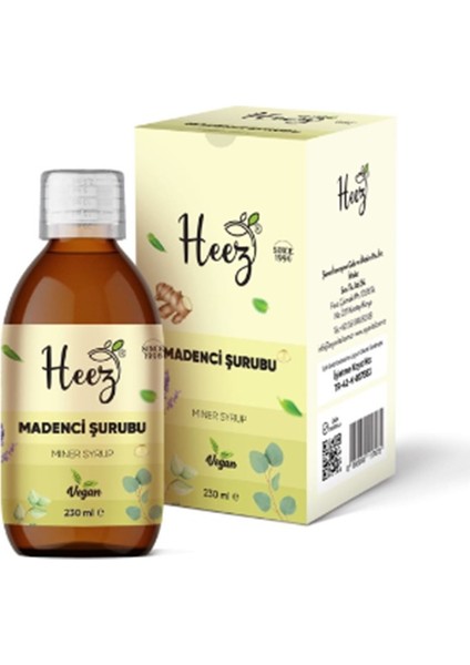 Madenci Şurubu 230 ml