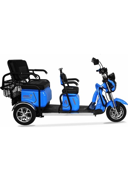 XLT48 Derya Elektrikli 3 Teker Moped- 2024 Model