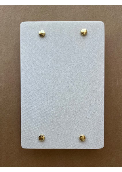 Doğal Mermer 20X30 Sunum/söz Tepsisi Metal Gold & Gümüş Kulp indirimleri